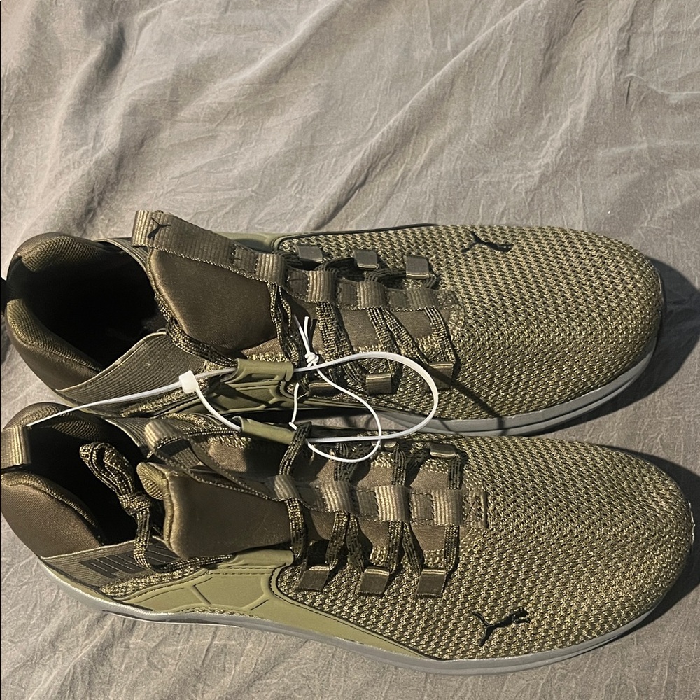 Puma Men's Khaki Athletic Shoes